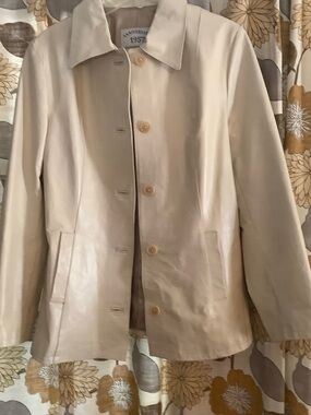Anniversary 1957 Firenze Beige Leather legendary Jacket vintage